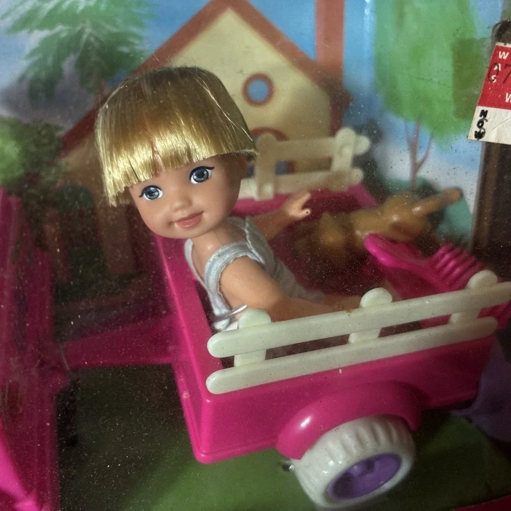 Mattel Kelly Baby Sister of Barbie & Tommy Li'l Friend of Kelly Power Wheels